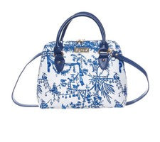 Bolso Signare Chinoiserie Museo Británico Tapiz Informal Convertible para el Hombro