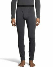 Pantalones térmicos de polilana Hanes para hombre estilo 122202 asfalto
