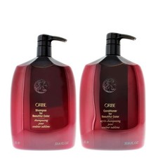 Champú y acondicionador Oribe para un hermoso color 33,8 oz/1 litro doble BOMBAS