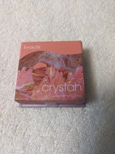 Rubor Benefit Crystah rosa fresa 0,21 oz, nuevo en caja sin cepillo sin sello