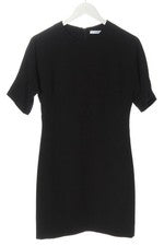 Vestido MANGO elegante clásico negro talla 36 poliéster