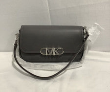 Bolso Cartera de Hombro MICHAEL KORS Para Mujer Gris Parker Convertible Pouchette