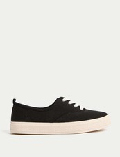 Zapatillas bajas negras para mujer Marks & Spencer - M&S