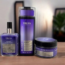 TRUSS Blond Revolution Kit de Reparación Tratamiento de Peluquería Blanqueada Dañada