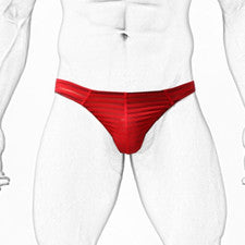 Moda Para Hombres Transpirable Seda Hielo Ropa Interior Sexy Gay Intersticial Tanga T Pantalones