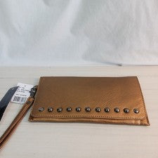 Moda Forward Para mujeres Bronce Muñequera Bolso sin asas Cartera Nuevo Con Etiquetas