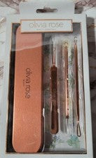 OLIVIA ROSE BEAUTY Kit Facial Extractor de Manchas Esencial Juego de 4 Piezas Nuevo