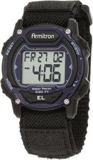 Reloj Armitron Sport Unisex Digital Cronógrafo Correa Nylon, 45-7004 Azul
