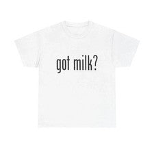 ¿Tienes leche años 90? Camiseta Divertida Unisex Camiseta Gráfica Eslogan Humoroso