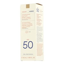 Korres Cuidado Solar Yogur Tintado Protector Solar Crema Facial FPS 50 50ml