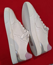 Zapatillas Oliver Bonas de cuero blancas para mujer PVP £75