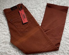 Pantalones de mezclilla Roberto Tapia de Lamasini para hombre estilo Western Wear LAM2818 talla 30X30