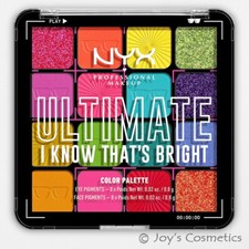 1 paleta de sombras NYX Ultimate - ojos y cara "USPR04 - sé que es brillante"*Joy's