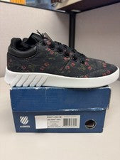 Zapatilla deportiva para mujer K-Swiss Aero Trainer Liberty negra/blanca ancho medio nueva