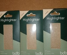 Lote de 3 iluminadores magnéticos impermeables Billion Dollar Beauty Pan Mystic - 0,116 oz
