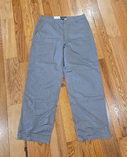 Pantalones informales Southpole de colección para hombre 36 x 33 estilo Y2K 3Q56 nuevos con etiquetas verde grisáceo
