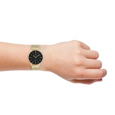 Oozoo Reloj De Pulsera Para Dama Timepieces Analógico De Metal Dorado UOC9915A