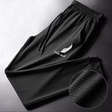 Hombres Moda Pantalones de Secado Rápido Ligeros Senderismo Correr Pantalones Breathhab