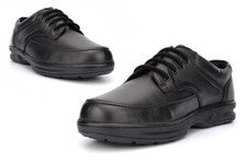 Zapatos de calce ancho Dr Keller para hombre zapatos de cuero real talla 13 zapatos para hombre (ajuste EE)