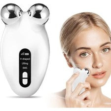 Masajeador facial de microcorriente para spa rejuvenecimiento reductor de arrugas antienvejecimiento