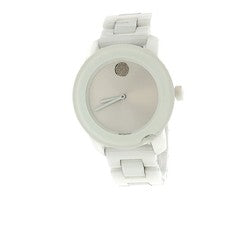 Reloj de cuarzo Movado Bold para mujer esfera blanca 3600534