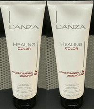 (PAQUETE DE 2) Champú Limpiador Lanza Healing Color 8 oz