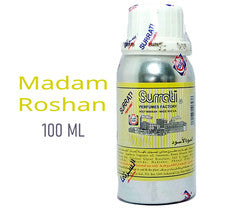 Aceite de perfume concentrado Madam Roshan Surrati, envasado de 100 ml, aceite Attar.