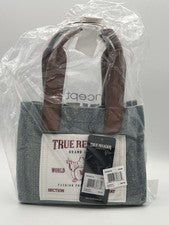 Bolso de Mano True Religion, Mini Bolso de Hombro de Viaje para Mujer con Correa Ajustable, D...