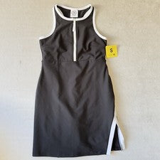 NUEVO - SAGE Collective - Talla S - Vestido activo para mujer con pantalones cortos, negro