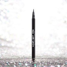 Delineador de ojos LES BEAUTY punta de fieltro punto de precisión en negro nuevo sin caja y sellado 1,8 g