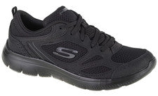 Skechers Summits Traje Para Mujer Negro Informal Deportes Gimnasio Caminar Entrenadores