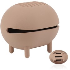 Estuche protector de maquillaje con soporte de esponja de silicona para soplar en polvo
