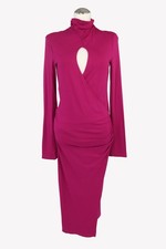 Vestido de mujer Pinko talla 36 (S) morado NUEVO vestido lápiz vestido Etuikleid Dress