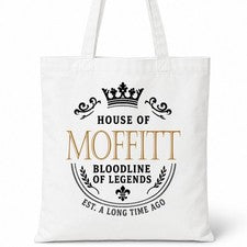 Bolso Shopper Casa Of Algodón Apellido Familiar MOFFITT