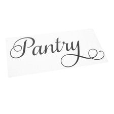 Calcomanía de pared extraíble de PVC para despensa de casa pegatina decorativa