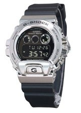 Reloj para hombre Casio G-Shock digital con bisel de metal correa de resina de cuarzo GM-6900U-1 200M
