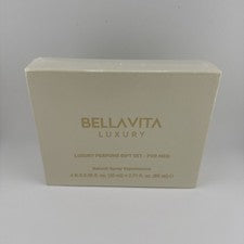 Juego de regalo de perfume de lujo de Bellavita para hombre - Juego de regalo de 4 piezas 23/05/2028 sellado
