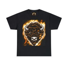 Camiseta Colorado Doble Cara Buffalo Deportes al Aire Libre Estilo Retro Camiseta Gráfica