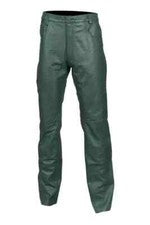 Pantalones de mezclilla de motociclista para hombre reales D-verde o cuero de vaca elegantes y sexy estilo 501 nuevos