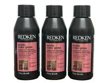 3x CHAMPÚ REDKEN COLOR BRILLO SIN SULFATOS 1,7 oz / 50 ml Ea NUEVO