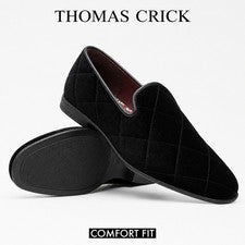 ZAPATOS DE VESTIR MOCASINES CLÁSICOS ACOLCHADOS NEGROS PARA HOMBRE FORMALES BODA FIESTA