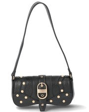 Bolso de hombro Jessica Simpson Courtney de cuero sintético con solapa para mujer, meteorito