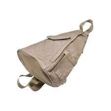 HKWP Mochila Bandolera Bolso Ajustable Convertible con Cremallera Tostado Crema Claro