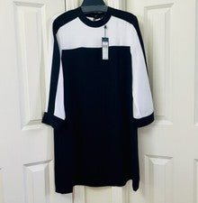 Vestido recto BCBGmaxazria para mujer colorblock, talla M