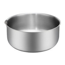 Cocina Acero Inoxidable Escurridor con Agujeros Finos para Eliminación Rápida del Agua