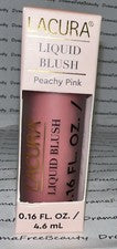 Rubor líquido Lacura Beauty ~ ROSA MELOCOTÓN ~ Color suave al ras .16 fl. oz./4.6 ml Nuevo en caja