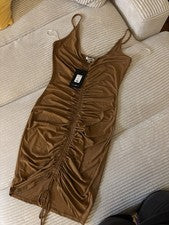 Body/vestido simple doble forrado para mujer talla L