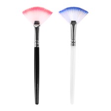 2 cepillos faciales ventilador máscara cepillo aplicador de ácido para máscara para dormir