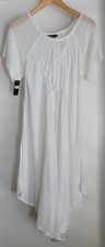 Nuevo con etiquetas Vestido Ana & Rose Moda Para Mujer Talla 1 Bohemio Breezy Metálico Bordado