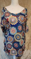 Camiseta Top Blusa de Verano Estampado Floral Informal para Mujer. nb15